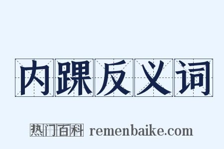内踝反义词是什么意思的图片